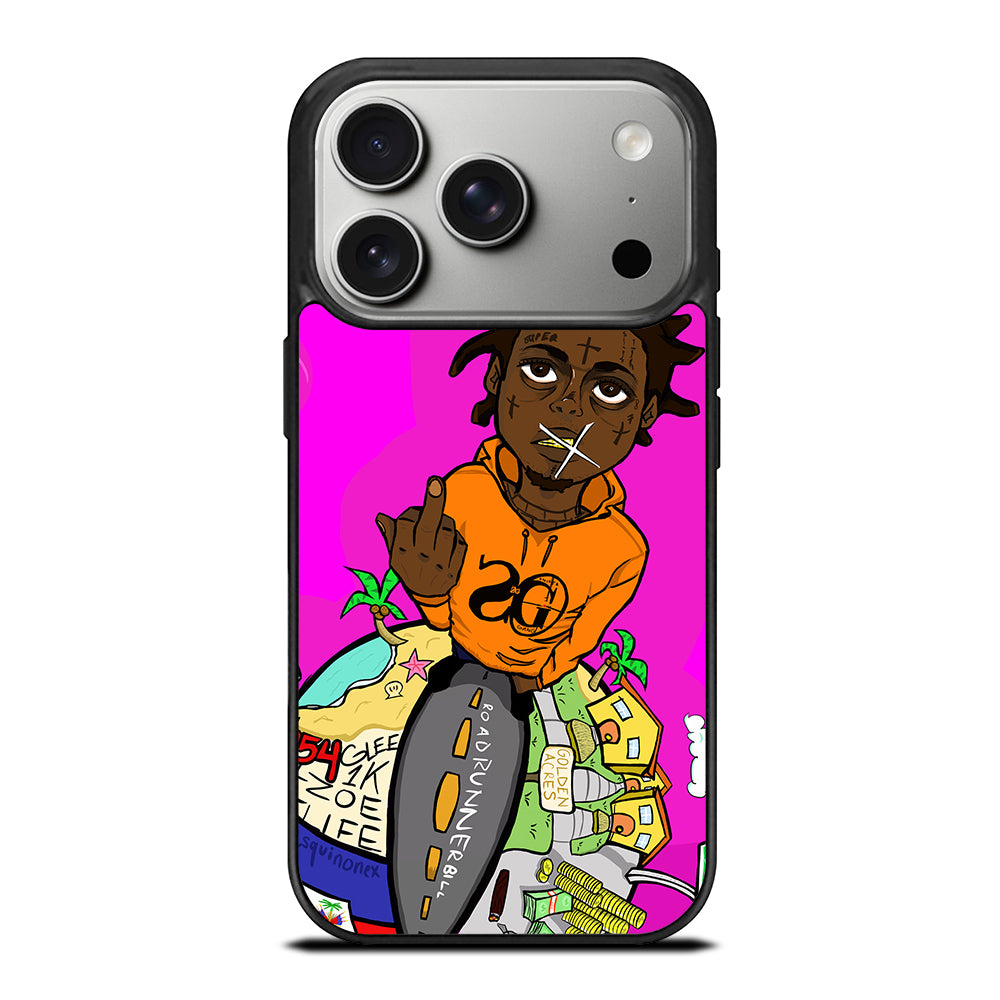 KODAK BLACK RAPPER CARTOON iPhone 17 Pro Case Cover