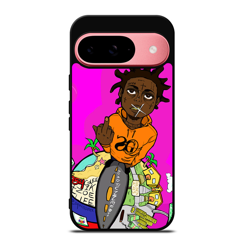 KODAK BLACK RAPPER CARTOON Google Pixel 9 Case Cover