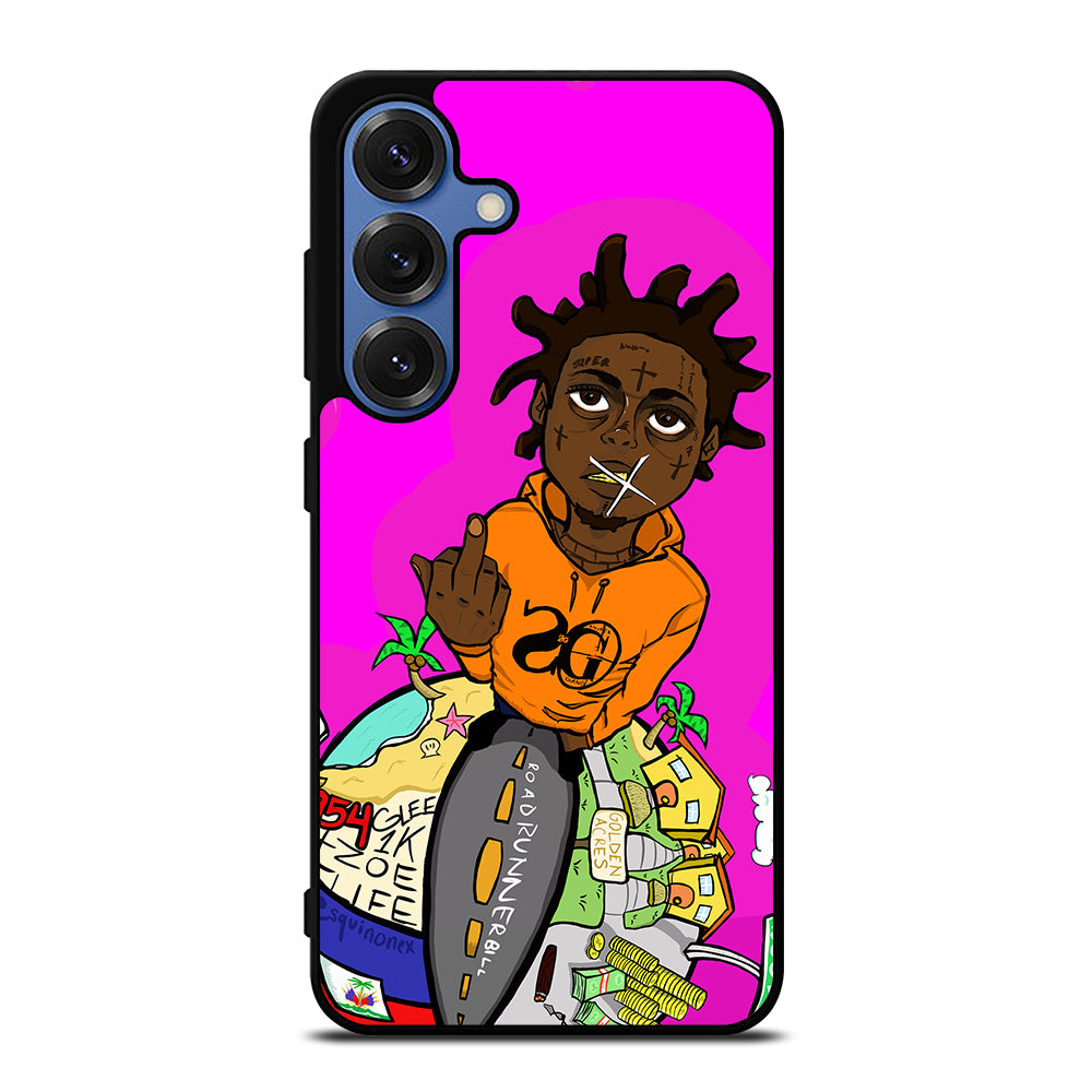 KODAK BLACK RAPPER CARTOON Samsung Galaxy S25 Case Cover