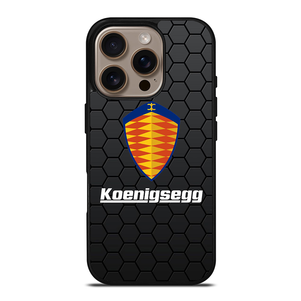 KOENIGSEGG HEXAGON iPhone 16 Pro Case Cover