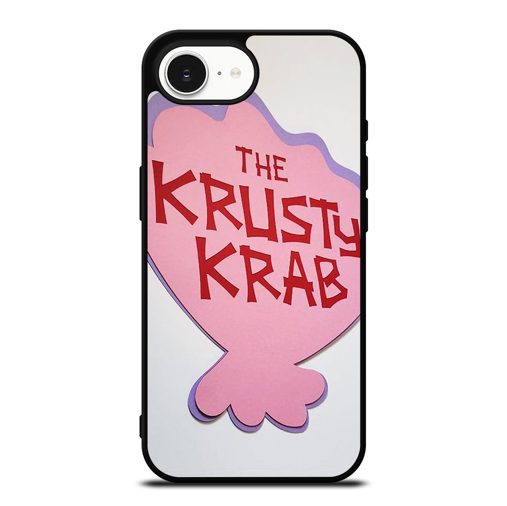 KRUSTY CRAB SPONGEBOB LOGO 2 iPhone 16e Case Cover