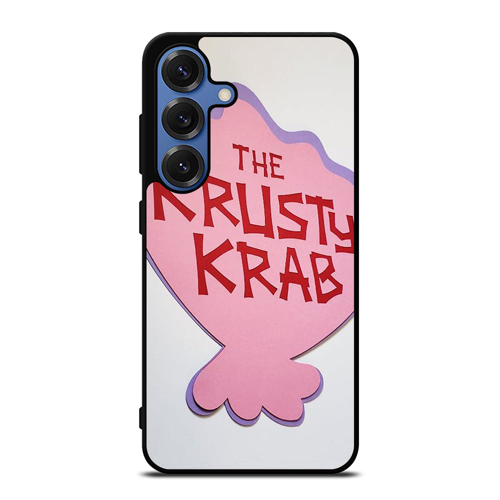 KRUSTY CRAB SPONGEBOB LOGO 2 Samsung Galaxy S25 Case Cover