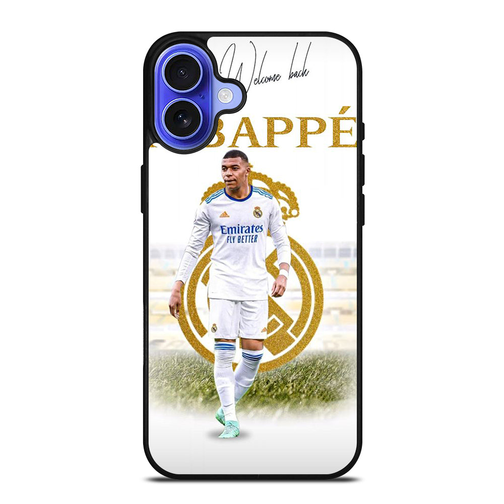 KYLIAN MBAPPE REAL MADRID 2 iPhone 16 Case Cover