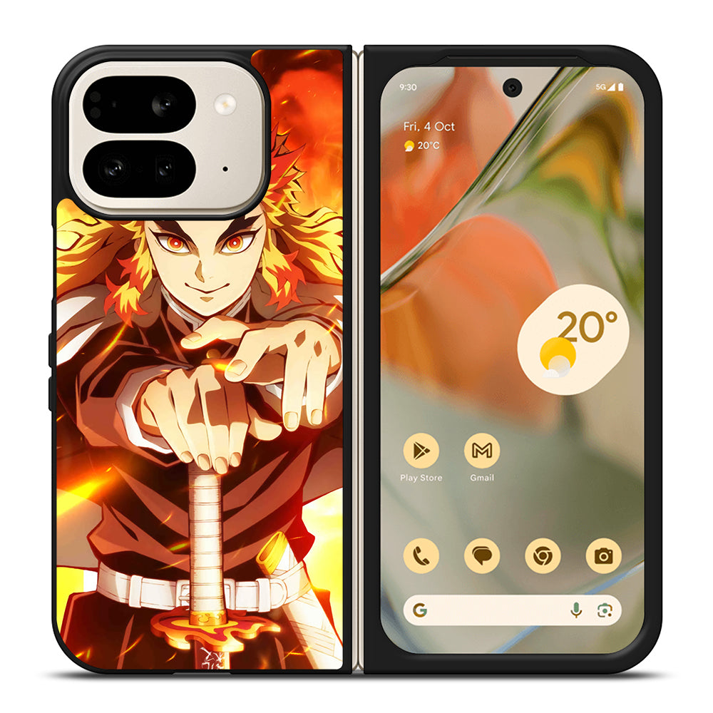 KYOJURO RENGOKU DEMON SLAYER 2 Google Pixel 9 Pro Fold Case Cover