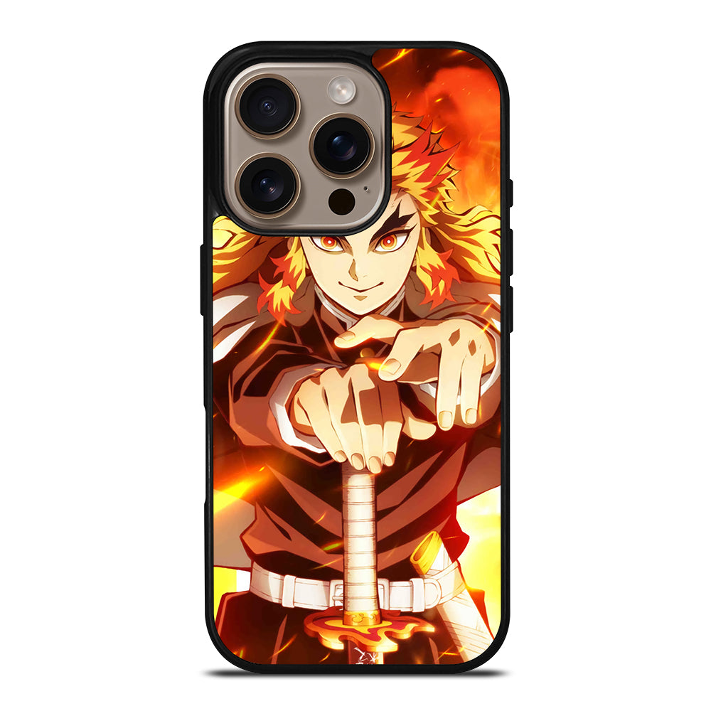 KYOJURO RENGOKU DEMON SLAYER 2 iPhone 16 Pro Case Cover