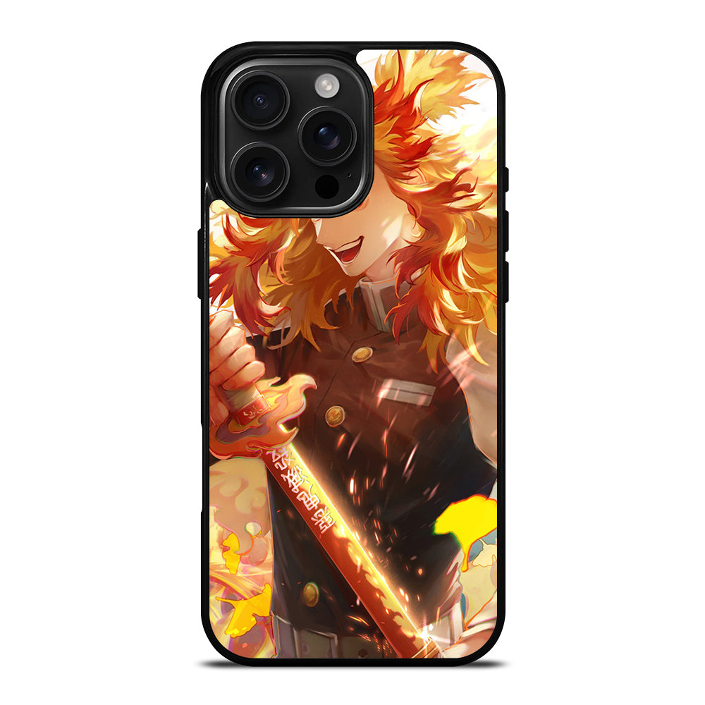 KYOJURO RENGOKU DEMON SLAYER 3 iPhone 16 Pro Max Case Cover