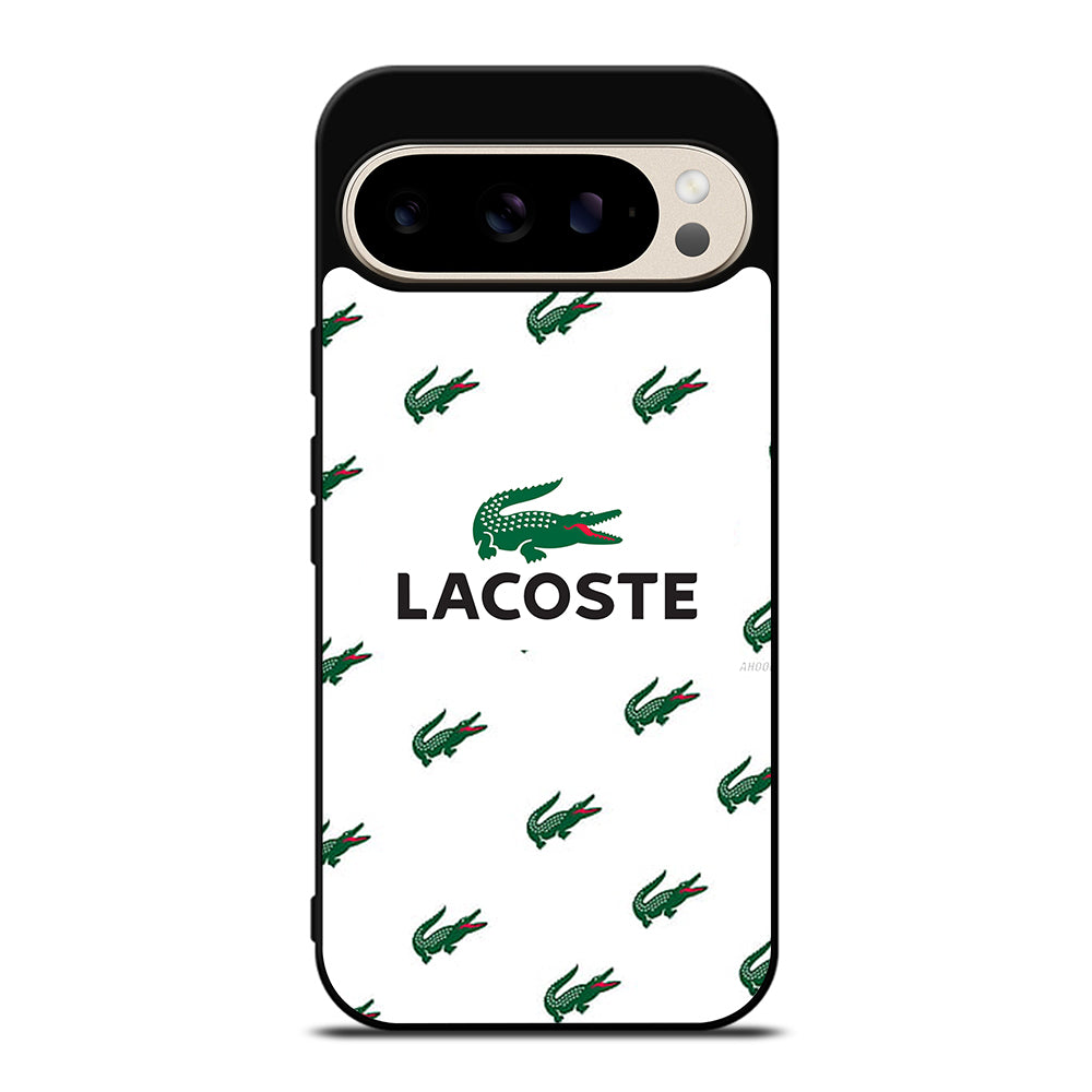 LACOSTE LOGO PATTERN Google Pixel 9 Pro Case Cover