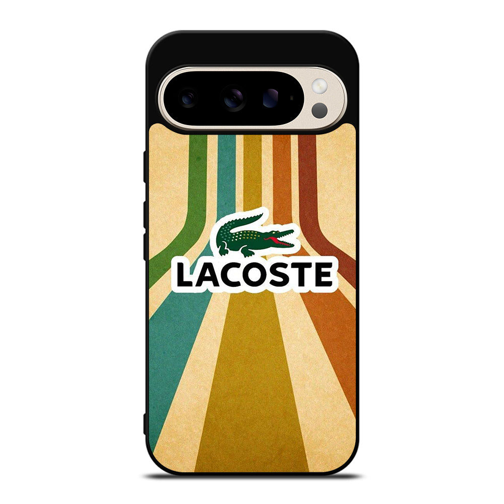 LACOSTE LOGO STRIPPE Google Pixel 9 Pro Case Cover