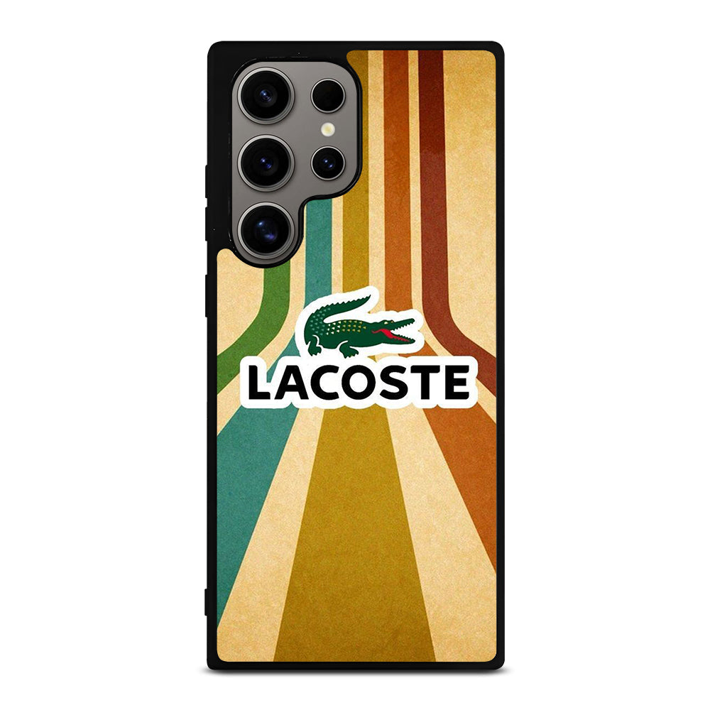 LACOSTE LOGO STRIPPE Samsung Galaxy S24 Ultra Case Cover