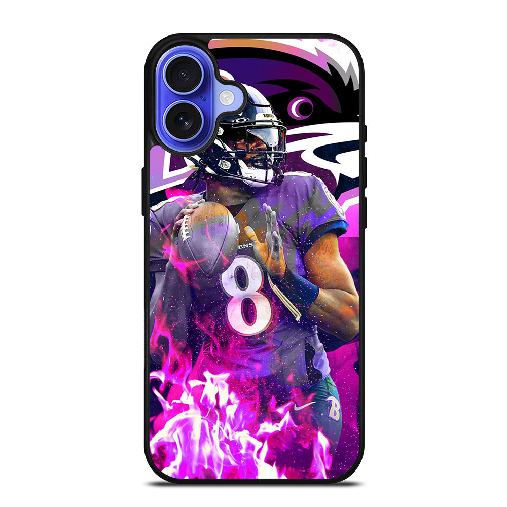 LAMAR JACKSON NFL 2 iPhone 16 Case Cover