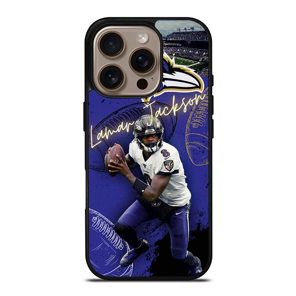 LAMAR JACKSON NFL 3 iPhone 16 Pro Case Cover