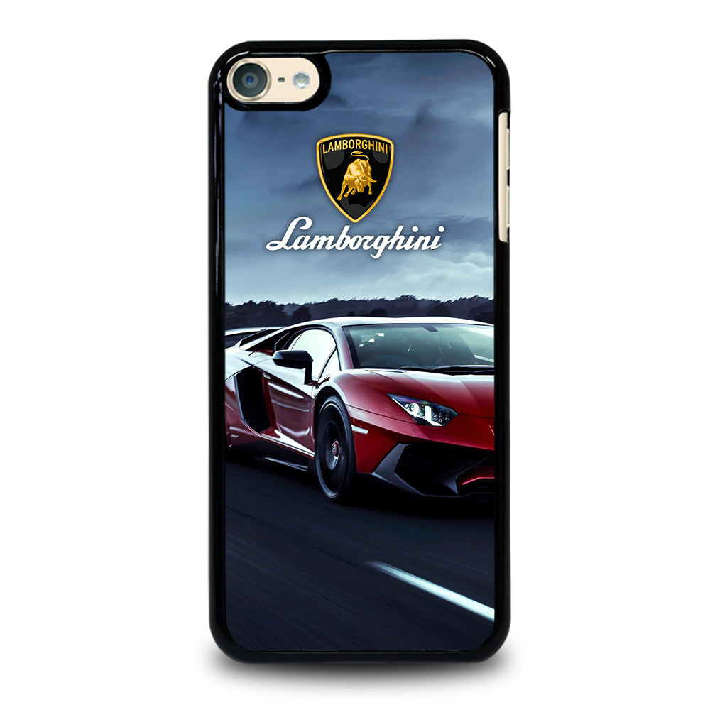 LAMBORGHINI RED CAR iPod Touch 6 Case Cover