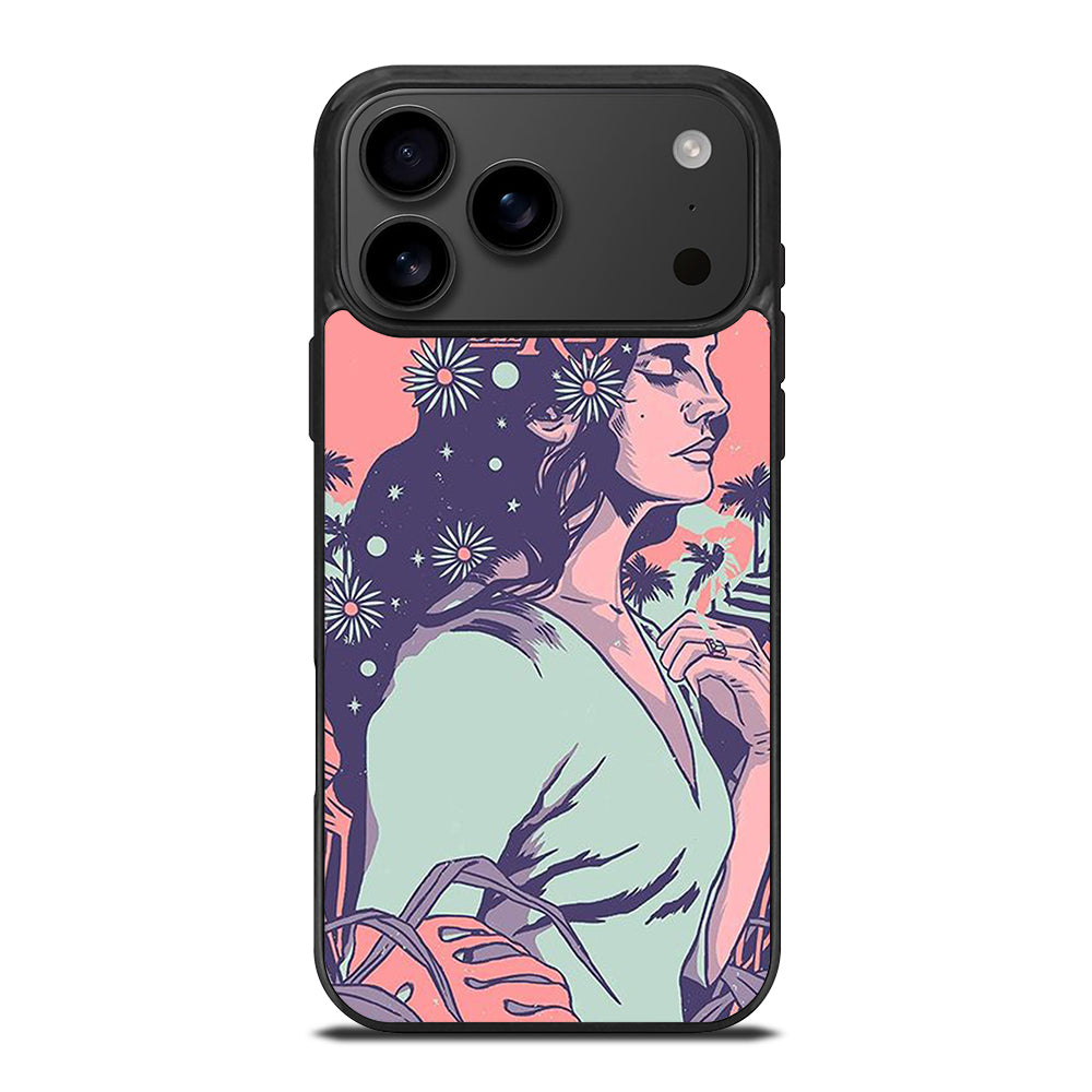 LANA DEL REY ART 2 iPhone 17 Pro Max Case Cover