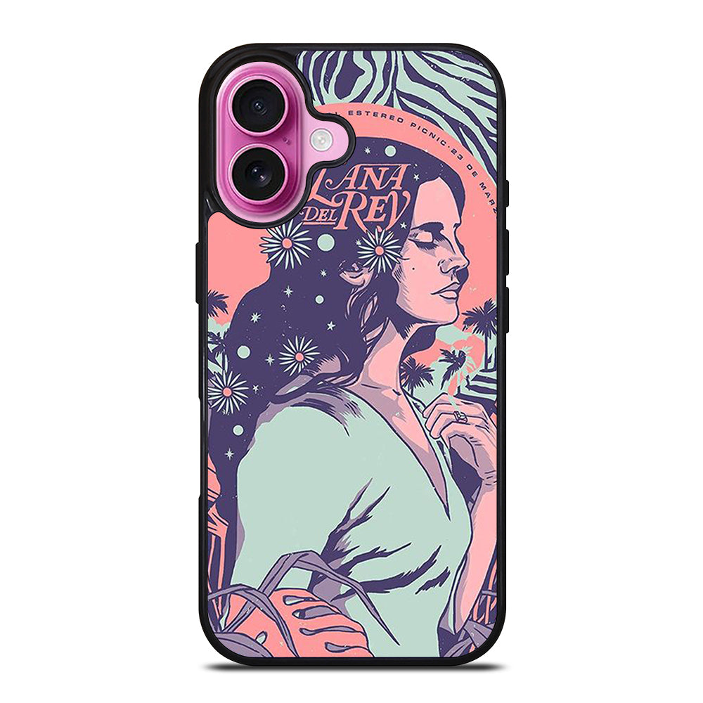 LANA DEL REY ART 2 iPhone 16 Plus Case Cover