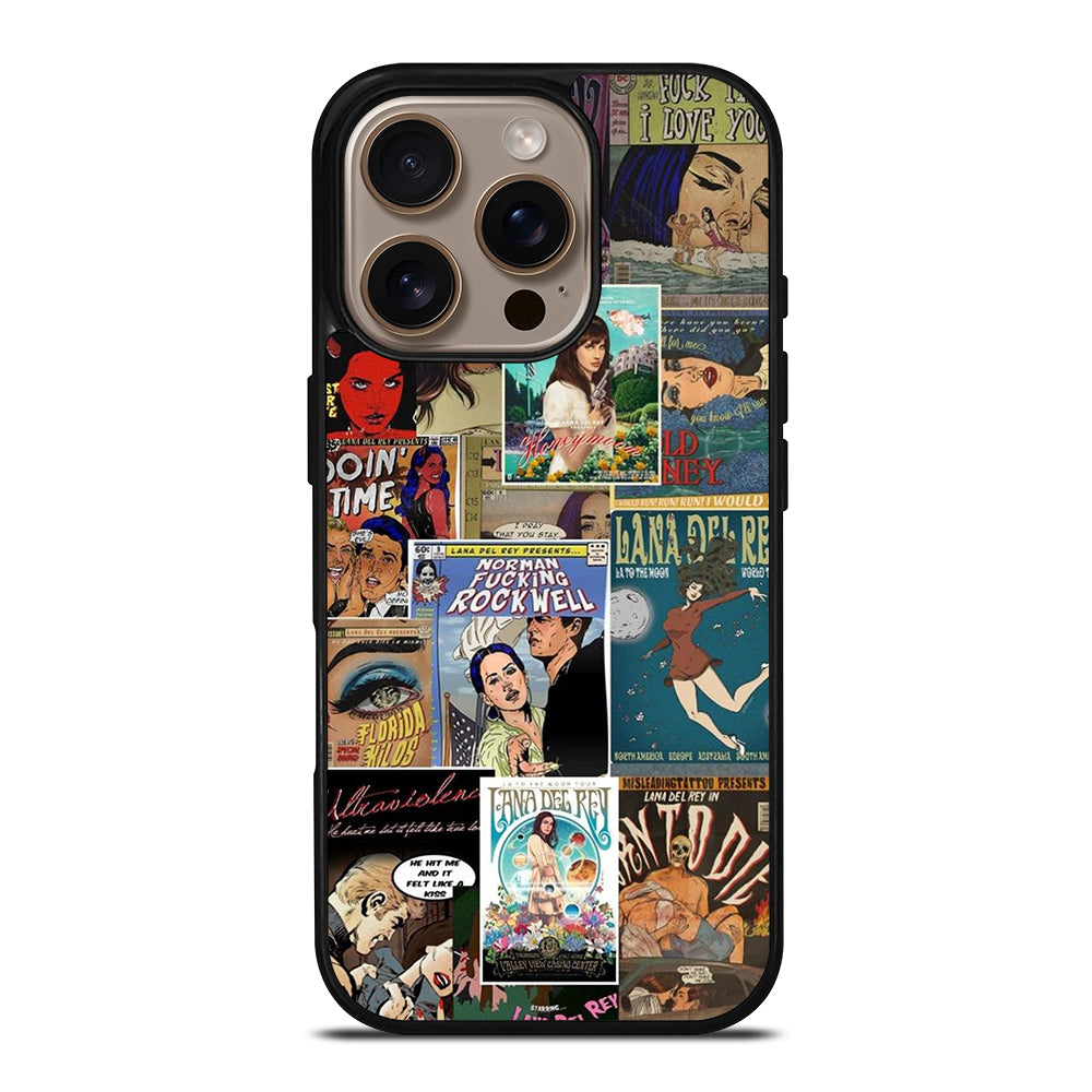 LANA DEL REY POSTER iPhone 16 Pro Case Cover