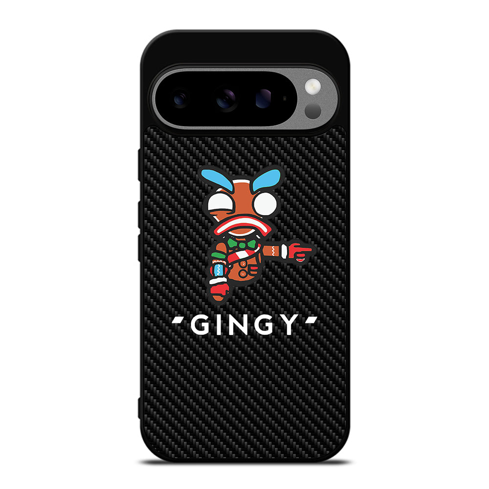 LAZARBEAM GINGY CARBON LOGO Google Pixel 9 Pro XL Case Cover