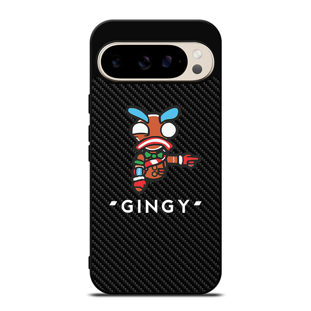 LAZARBEAM GINGY CARBON LOGO Google Pixel 9 Pro Case Cover