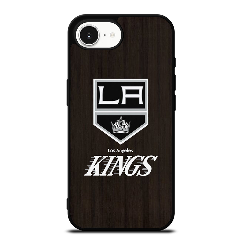 LA KINGS WOODEN iPhone 16e Case Cover