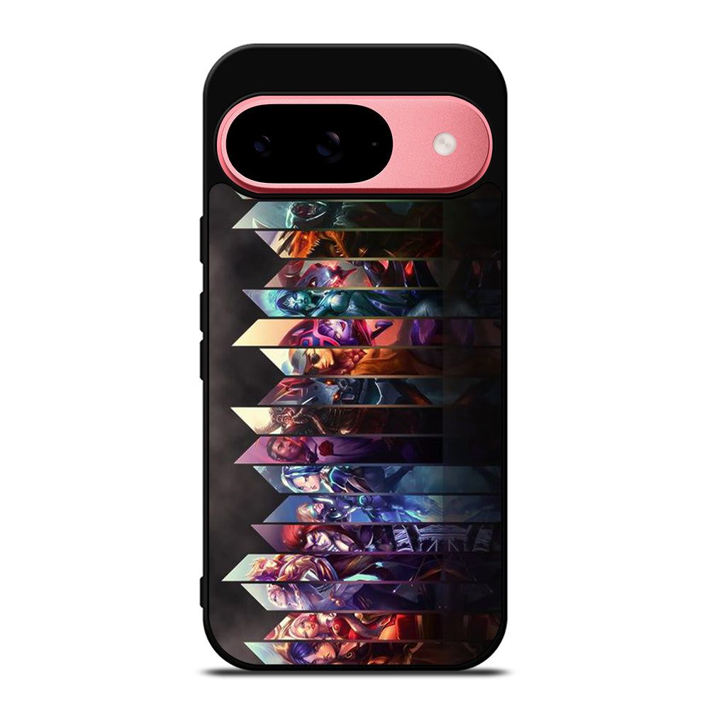 LEAGUE OF LEGENDS ALL CHAMPIONS Google Pixel 9 Case Cover