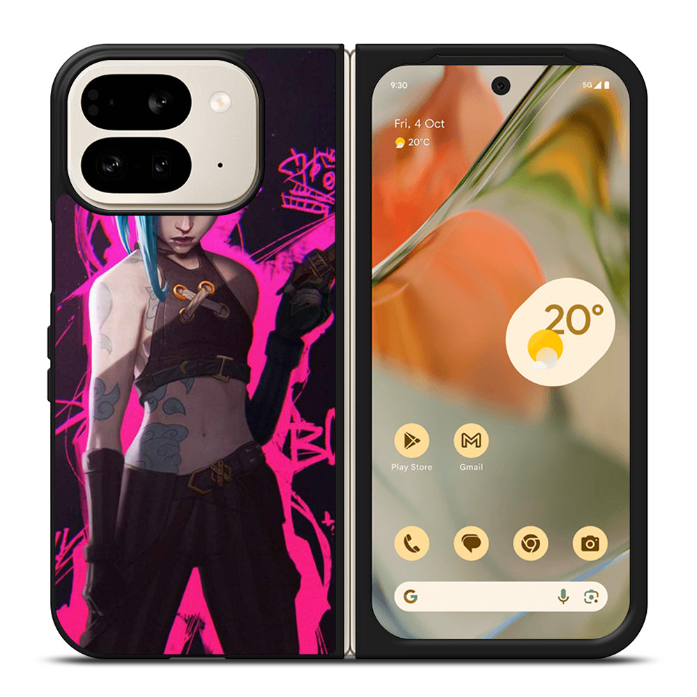 LEAGUE OF LEGENDS JINX POSE Google Pixel 9 Pro Fold Case Cover
