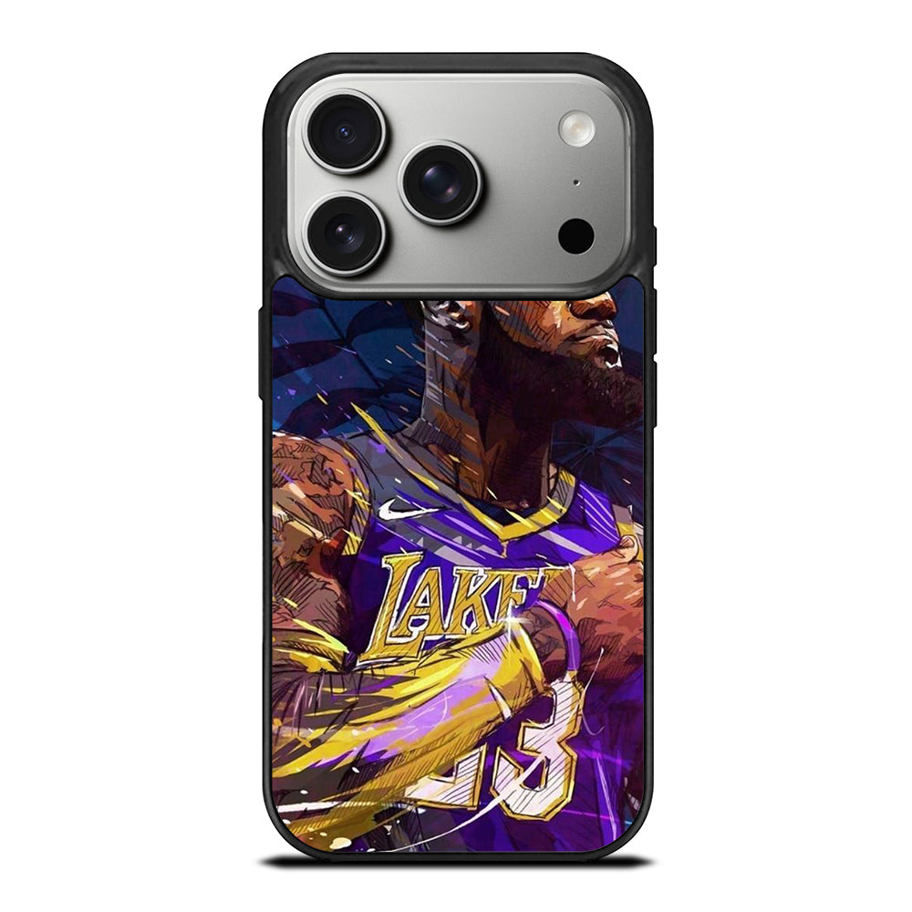 LEBRON JAMES KING ART iPhone 17 Pro Case Cover