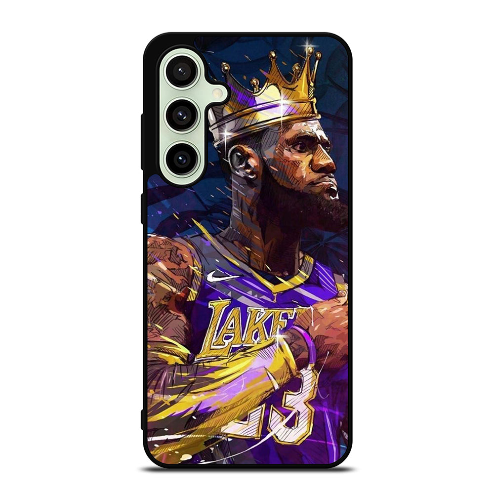 LEBRON JAMES KING ART Samsung Galaxy S24 FE Case Cover
