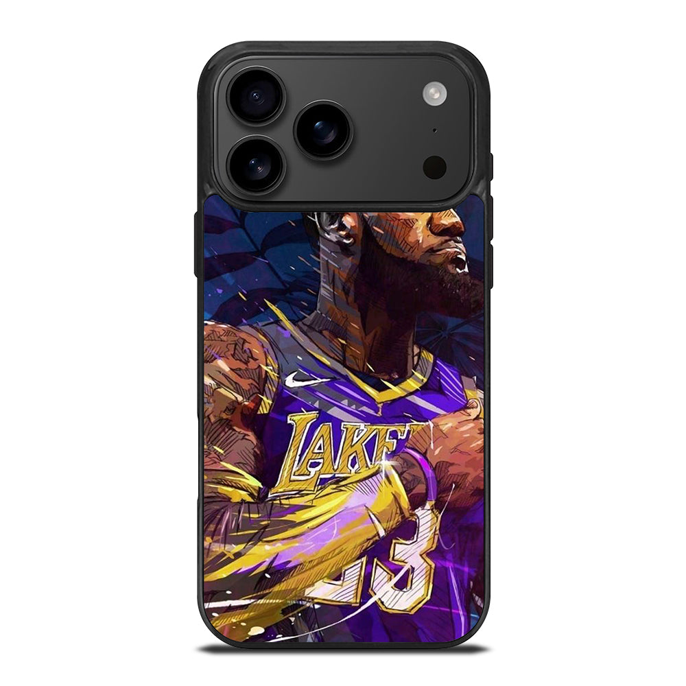 LEBRON JAMES KING ART iPhone 17 Pro Max Case Cover