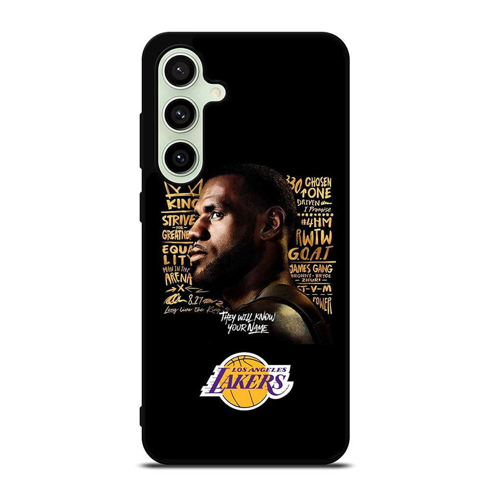 LEBRON JAMES QUOTE Samsung Galaxy S24 FE Case Cover