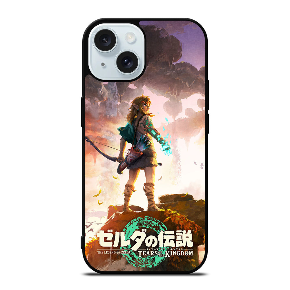 LEGEND OF ZELDA TEARS OF KINGDOM GAME iPhone 15 Case Cover