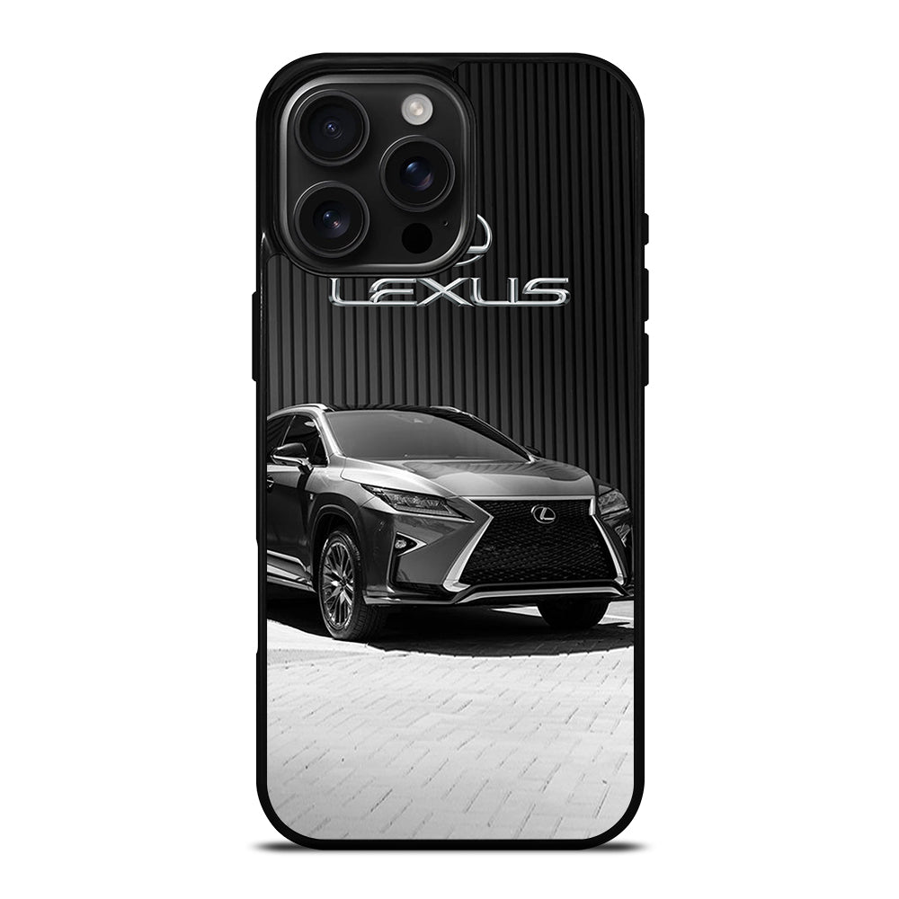 LEXUS BLACK CAR iPhone 16 Pro Max Case Cover