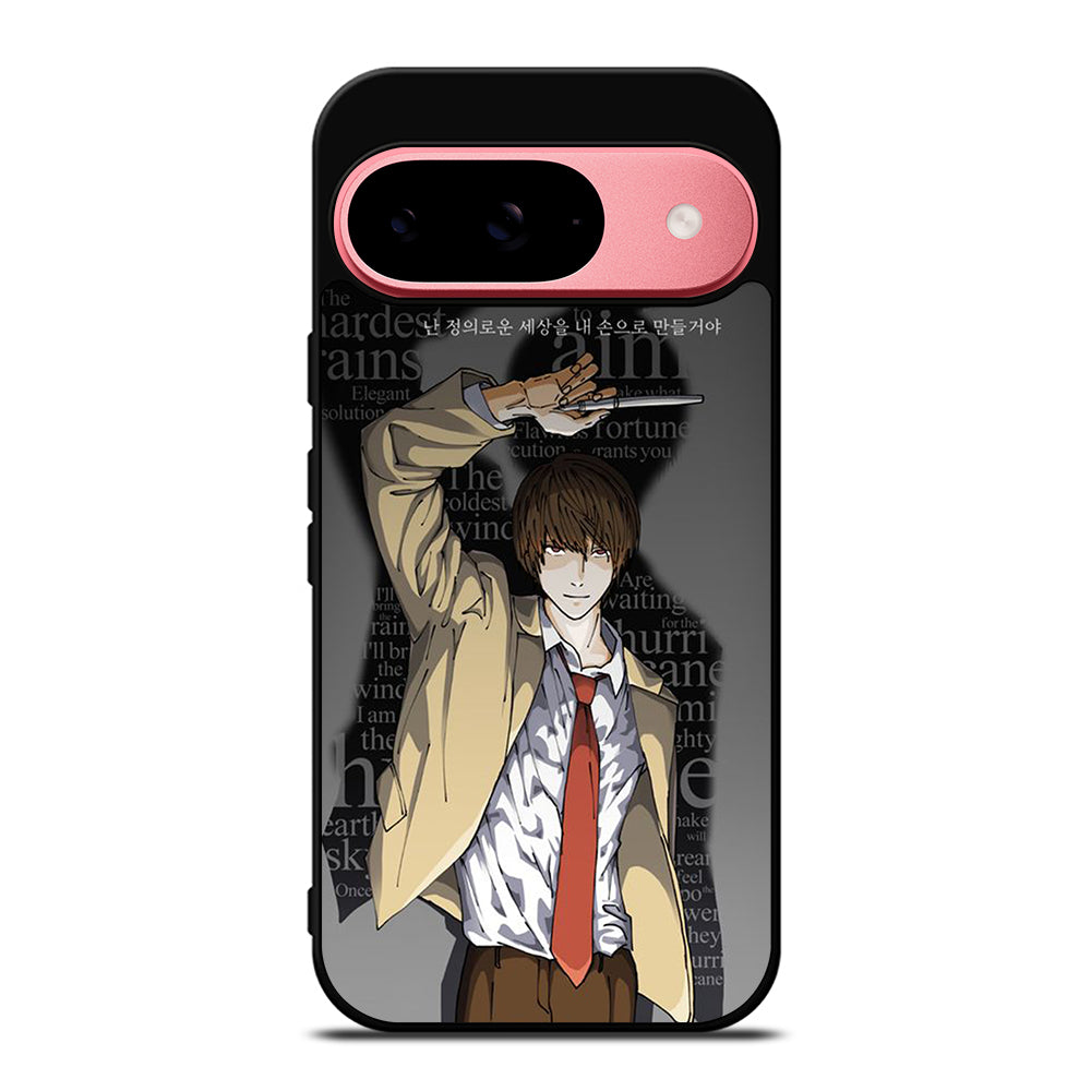 LIGHT YAGAMI DEATH NOTE ANIME 2 Google Pixel 9 Case Cover