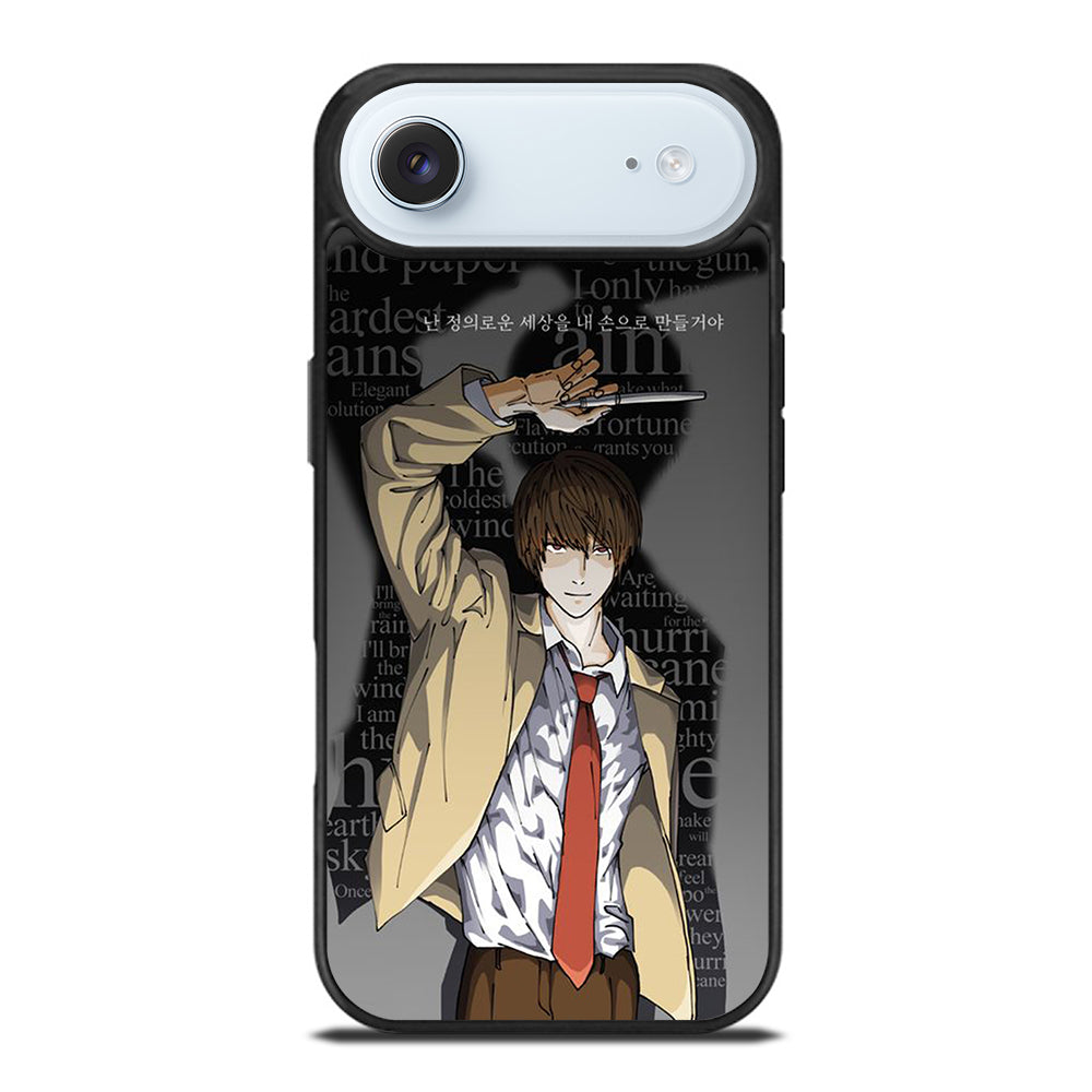 LIGHT YAGAMI DEATH NOTE ANIME 2 iPhone Air Case Cover
