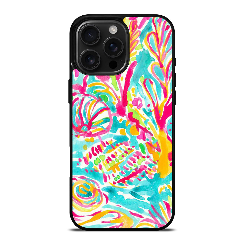 LILLY PULITZER ART iPhone 16 Pro Max Case Cover