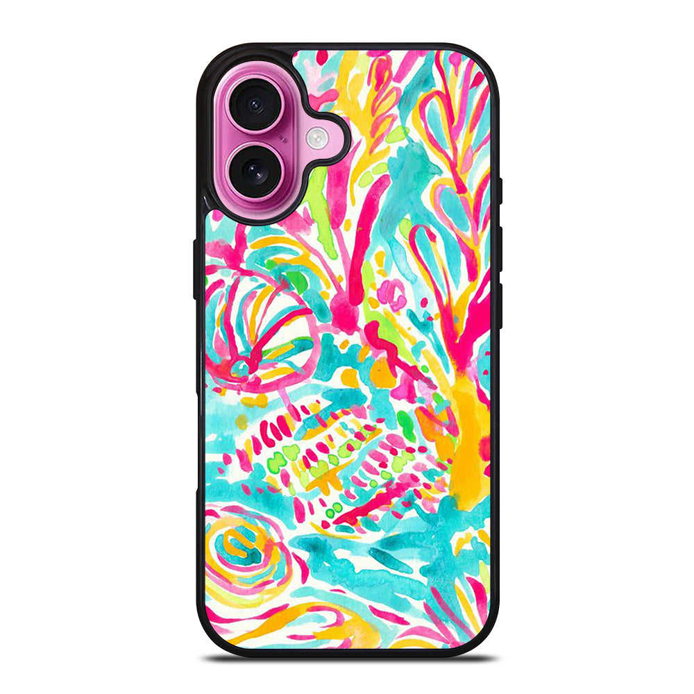 LILLY PULITZER ART iPhone 16 Plus Case Cover