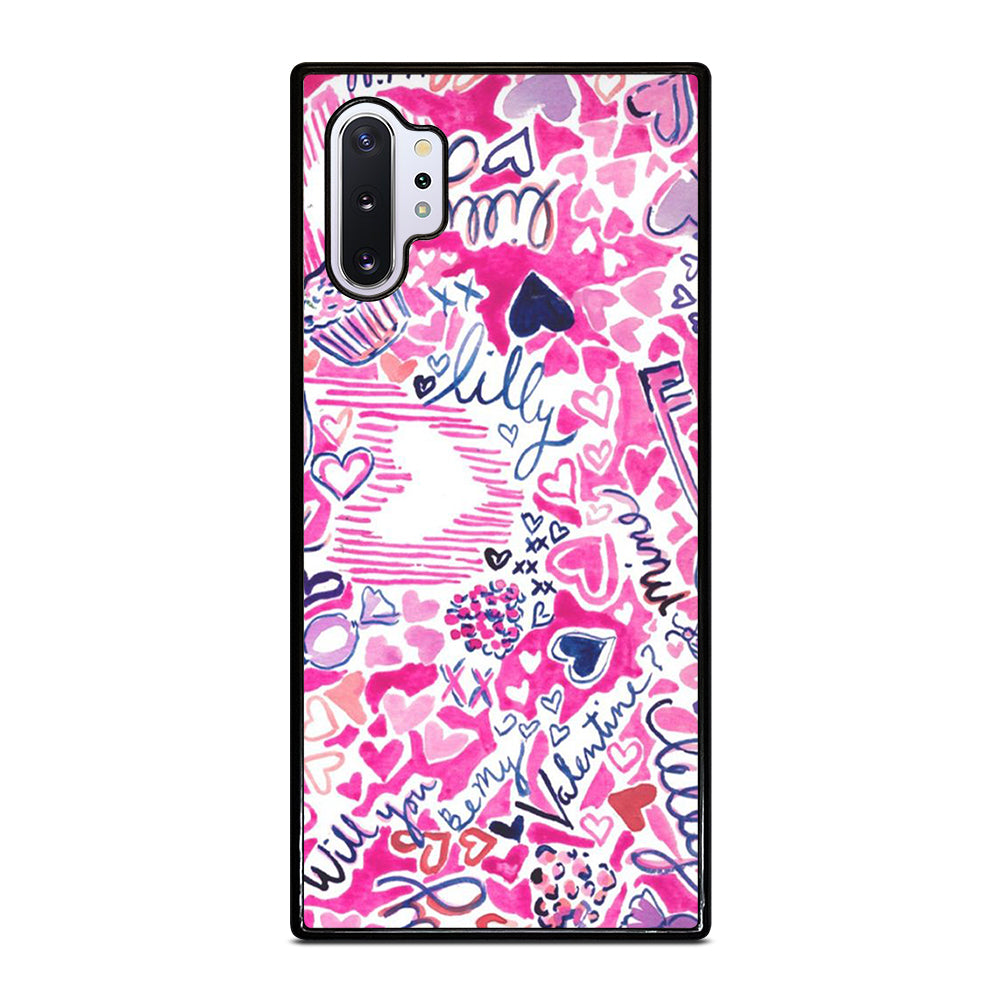 LILLY PULITZER LOVE PATTERN Samsung Galaxy Note 10 Plus Case Cover