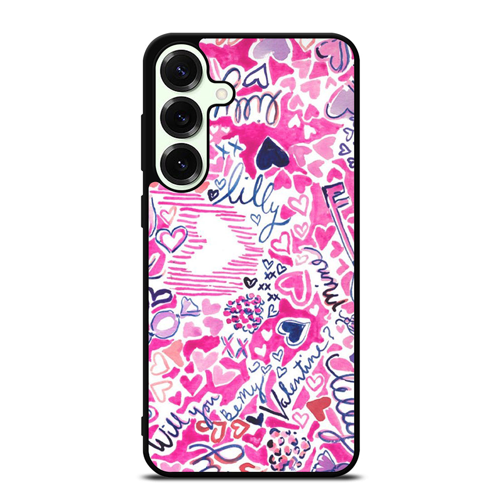 LILLY PULITZER LOVE PATTERN Samsung Galaxy S26 Plus Case Cover