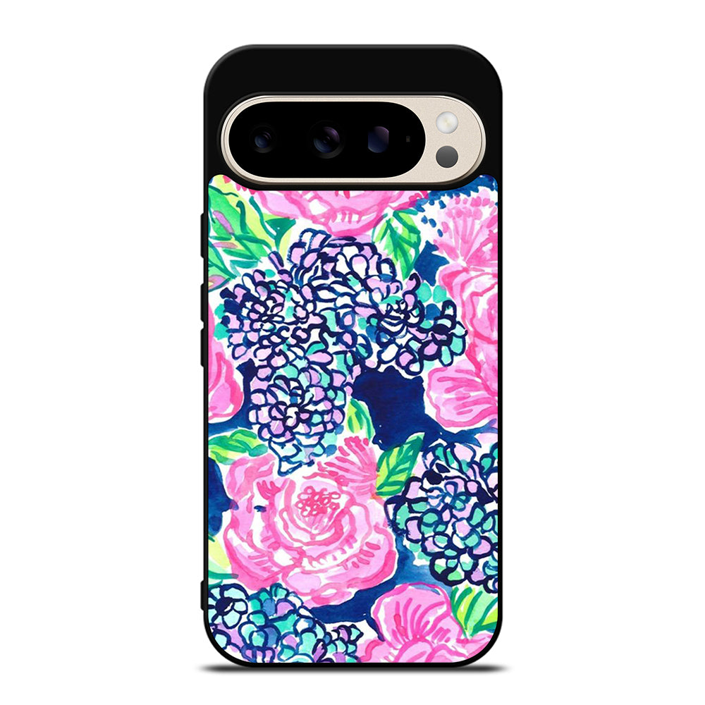 LILLY PULITZER ROSE FLOWER Google Pixel 9 Pro Case Cover