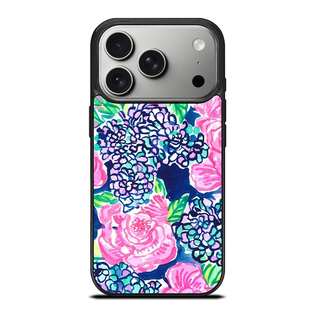 LILLY PULITZER ROSE FLOWER iPhone 17 Pro Case Cover
