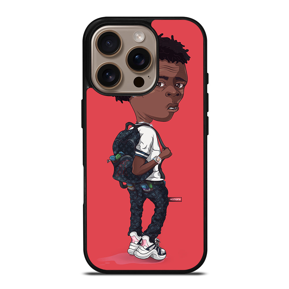 LIL BABY RAPPER CARTOON iPhone 16 Pro Case Cover