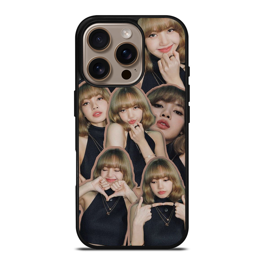 LISA BLACKPINK CUTE COLLAGE iPhone 16 Pro Case Cover