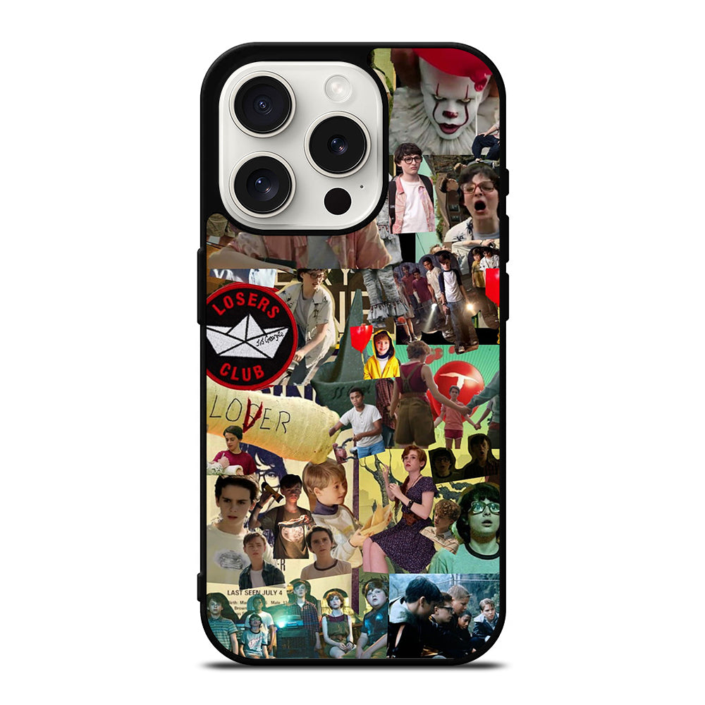 LOSERS CLUB IT MOVIES COLLAGE 2 iPhone 15 Pro Case Cover