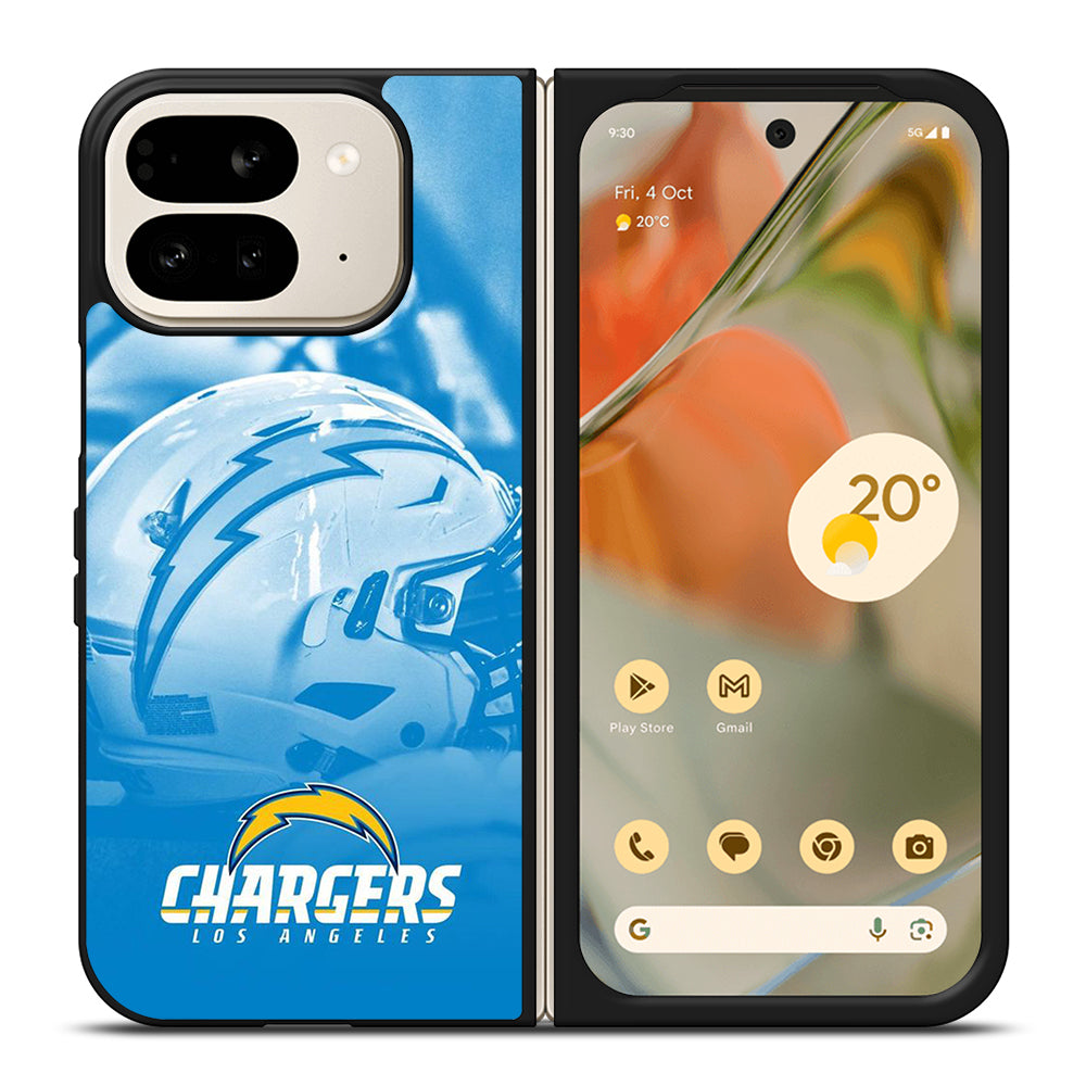 LOS ANGELES CHARGERS HELMET NFL Google Pixel 9 Pro Fold Case Cover