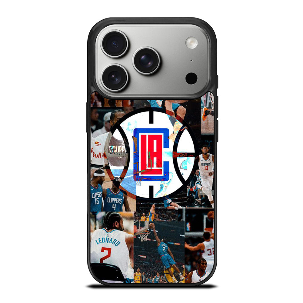 LOS ANGELES CLIPPERS COLLAGE LOGO iPhone 17 Pro Case Cover