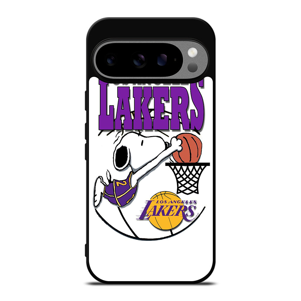 LOS ANGELES LAKERS SNOOPY LOGO Google Pixel 9 Pro XL Case Cover