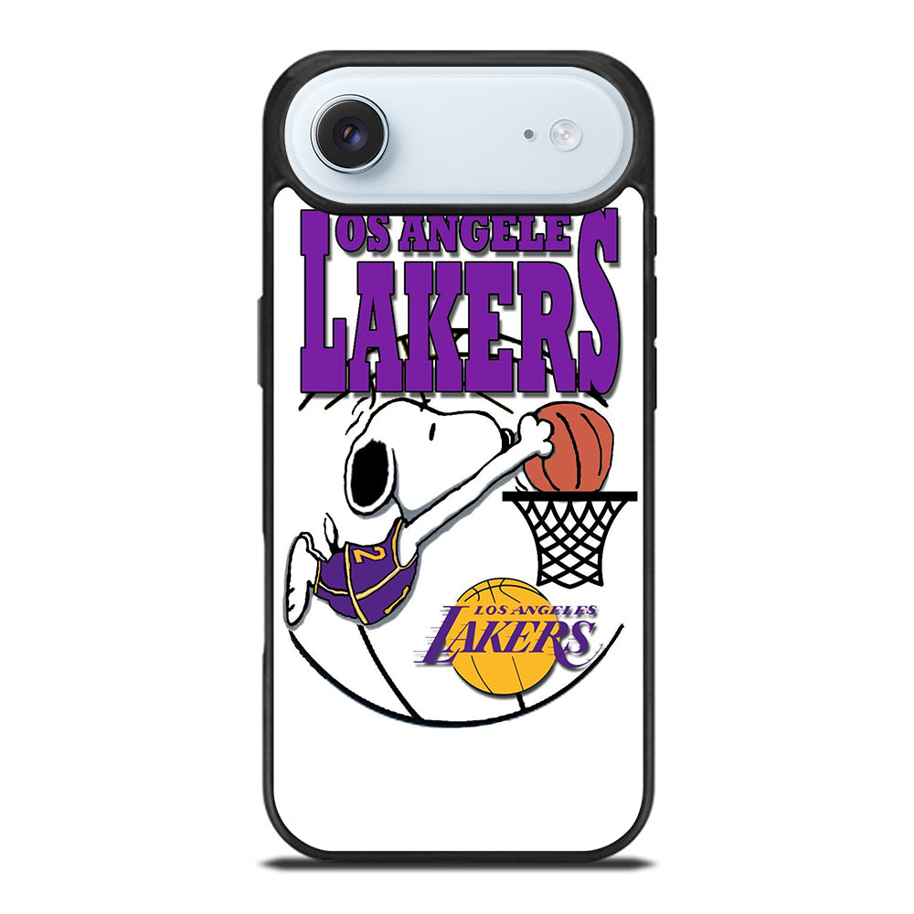 LOS ANGELES LAKERS SNOOPY LOGO iPhone Air Case Cover