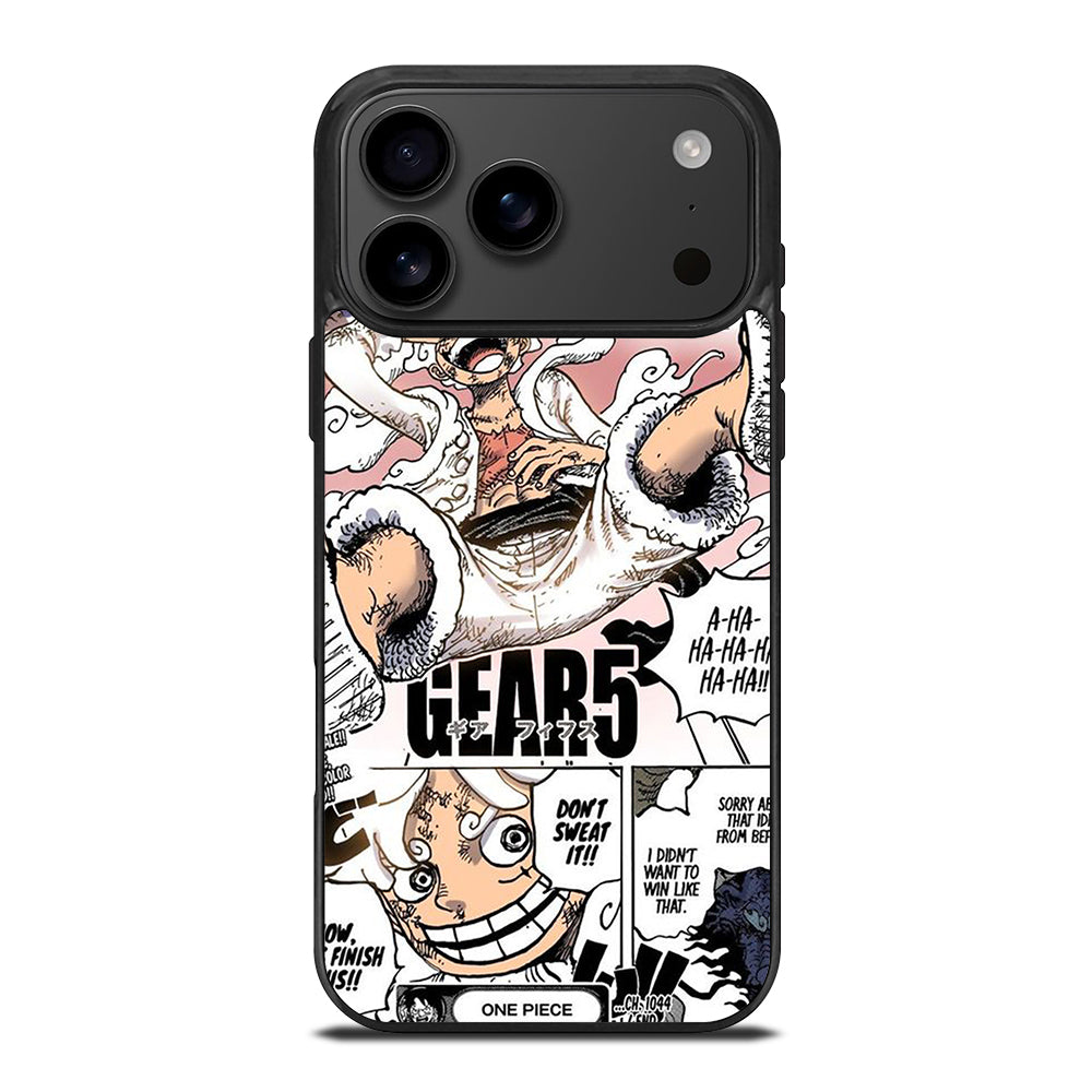 LUFFY ONE PIECE GEAR 5 MANGA iPhone 17 Pro Max Case Cover
