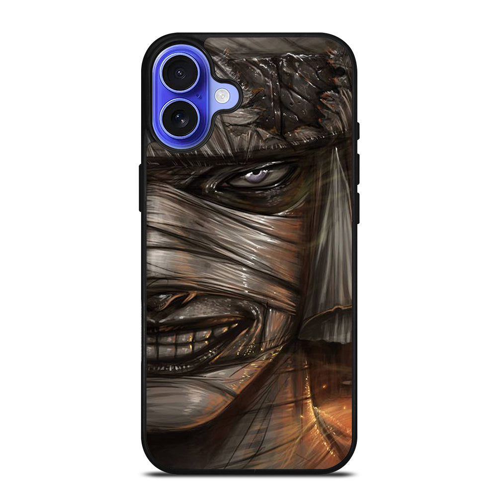 MAKOTO SAMURAI X RUROUNI KENSHIN FACE ART iPhone 16 Case Cover