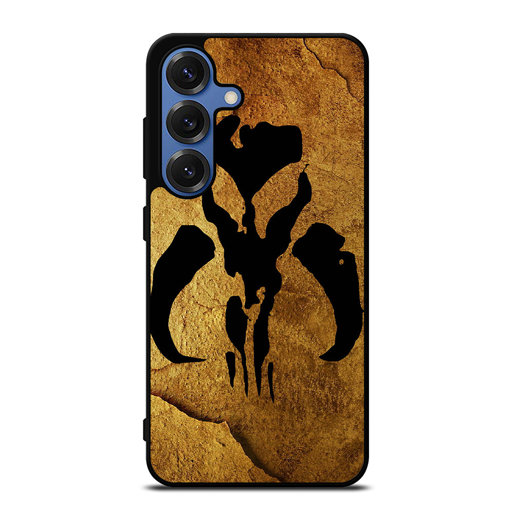 MANDALORIAN LOGO GOLD Samsung Galaxy S25 Case Cover