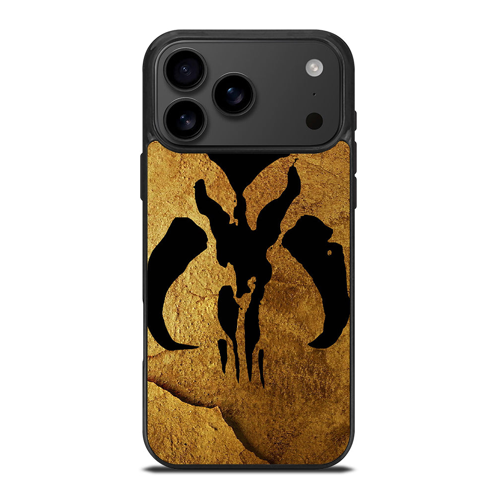 MANDALORIAN LOGO GOLD iPhone 17 Pro Max Case Cover