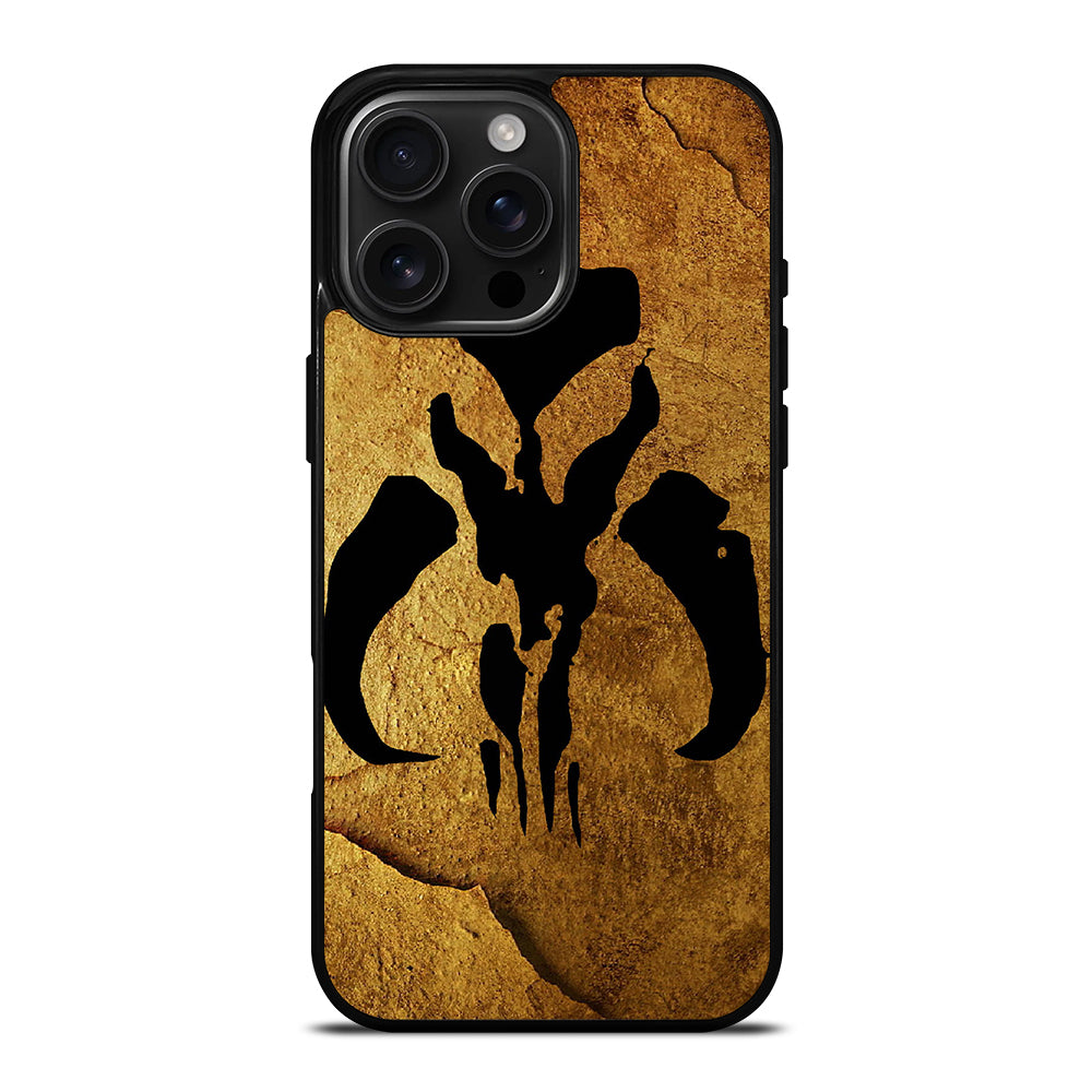 MANDALORIAN LOGO GOLD iPhone 16 Pro Max Case Cover